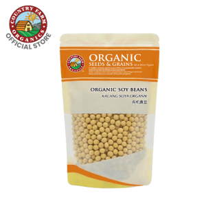 Organic Soy Beans - Yellow (300g)