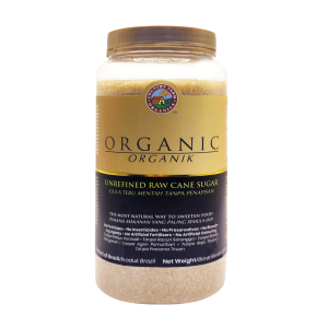 Organic Raw Cane Sugar - Canister (900g)