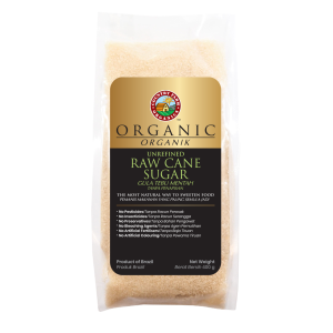 Organic Raw Cane Sugar (400g)