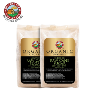 [Twin Pack] Organic Raw Cane Sugar (900g x 2)