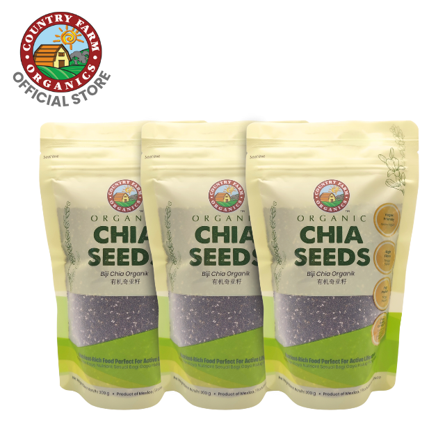 TRIPLE PACK CHIA SEED - NEW