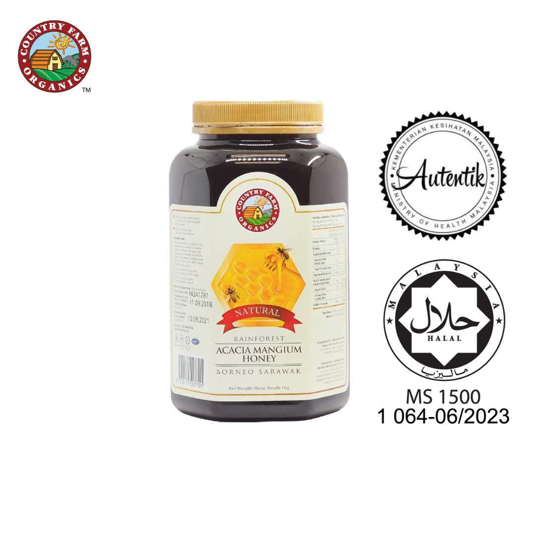 Natural Rainforest Acacia Mangium Honey (1kg)
