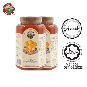 [Twin Pack] Natural Wildflower Honey (1kg x 2)