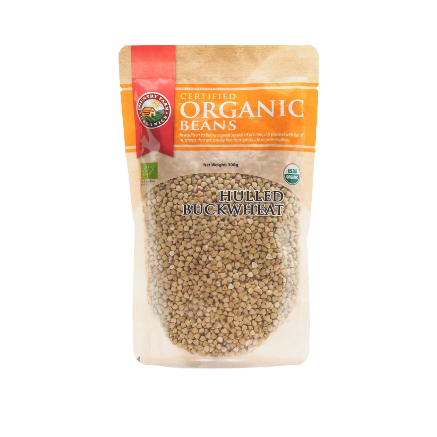 Organic Hulled Buckwheat (300g)