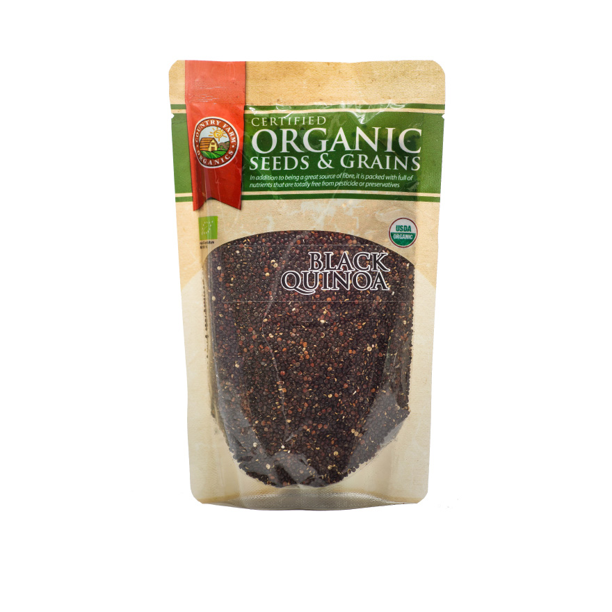 Certified Organic Black Quinoa (250g)