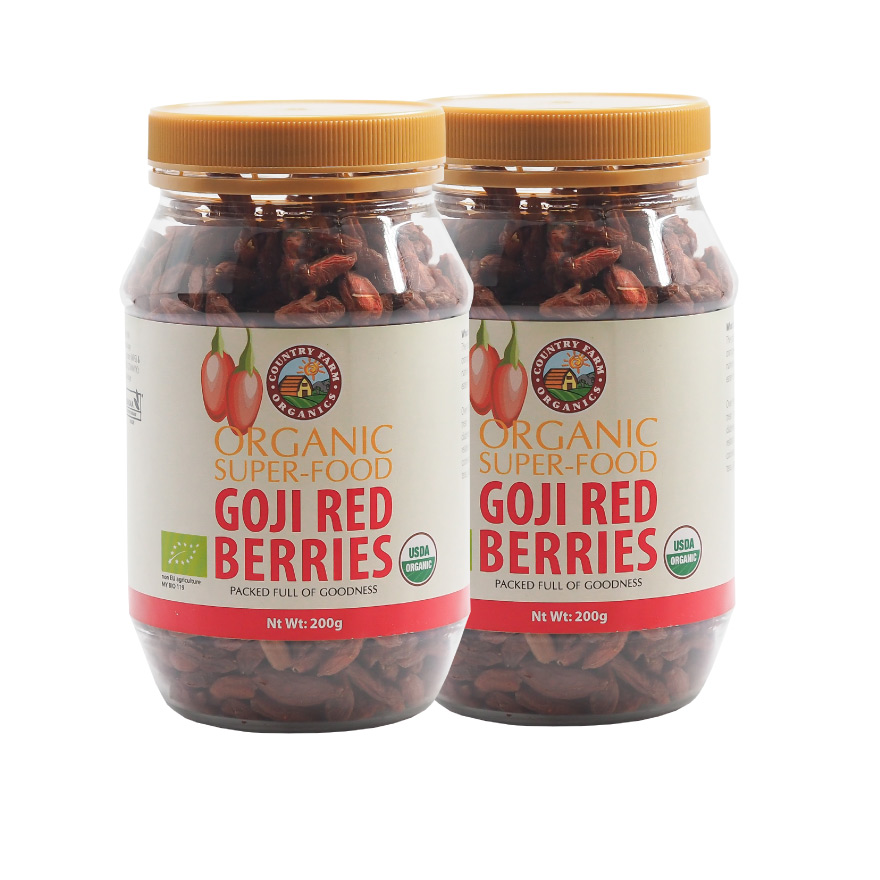 [TEMP OOS] Twinpack Organic Goji Berries (200gx2)**