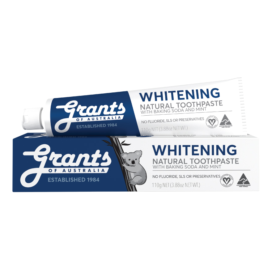 [TEMP OOS] Grant's Whitening with Baking Soda Toothpaste  (110g)