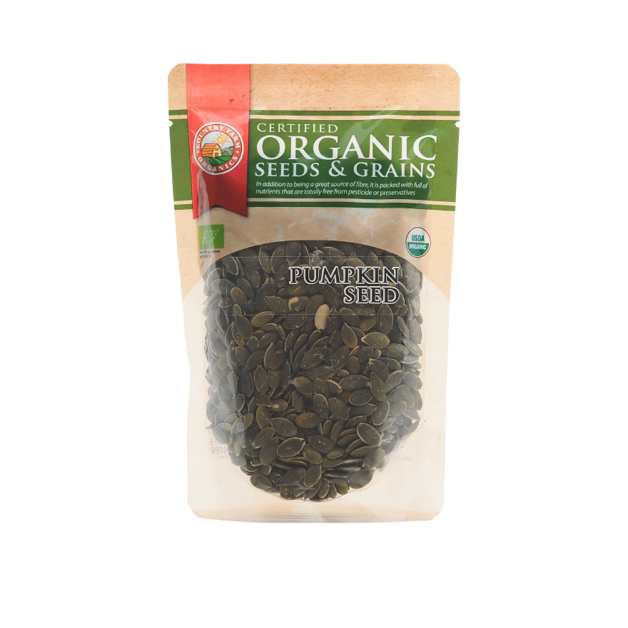 Certified Organic Pumpkin Seeds (200g)