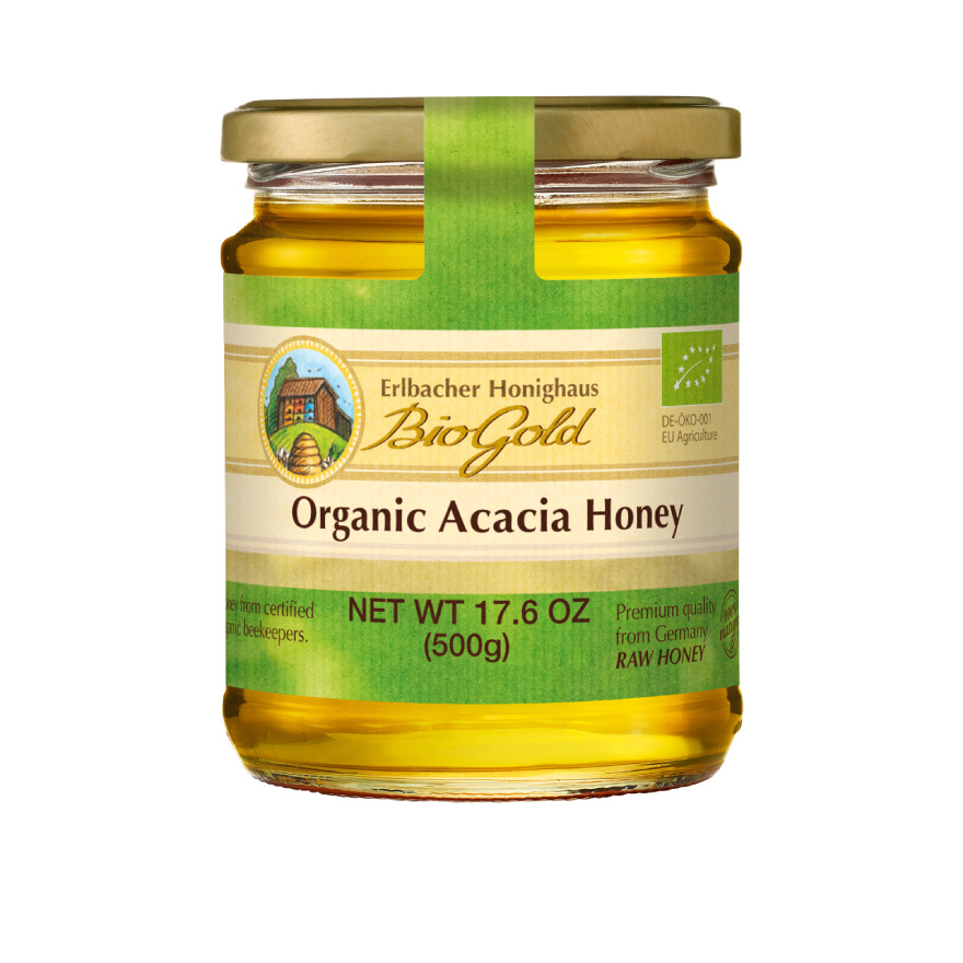 [DISCONT] Biogold Organic Acacia Raw Honey (500g)