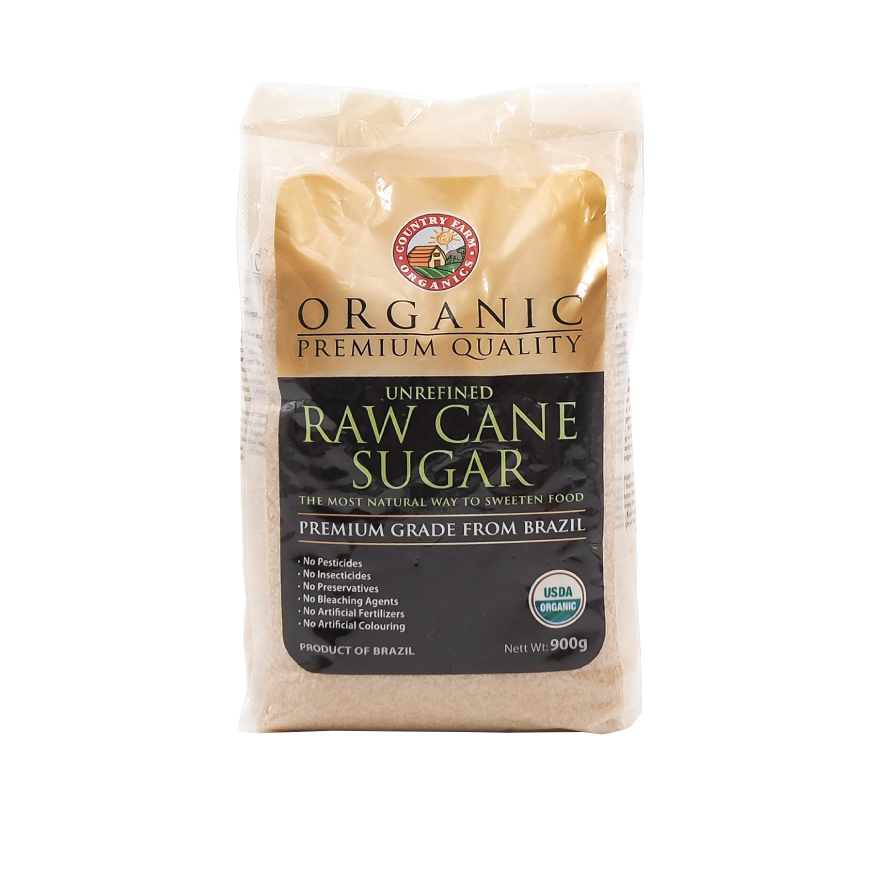 Organic Raw Cane Sugar (900g)